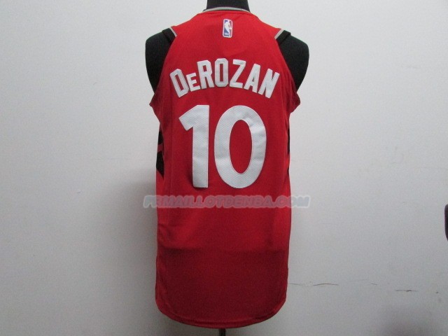 Maillot Basket Authentique Toronto Raptors DeRozan 2017-18 10 Rouge